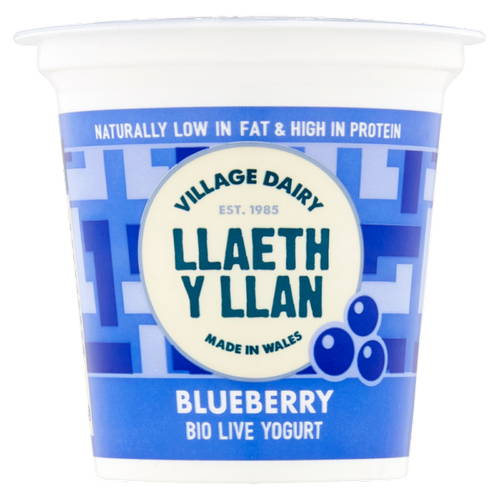 Llaeth Y Llan Blueberry Yogurt 125g