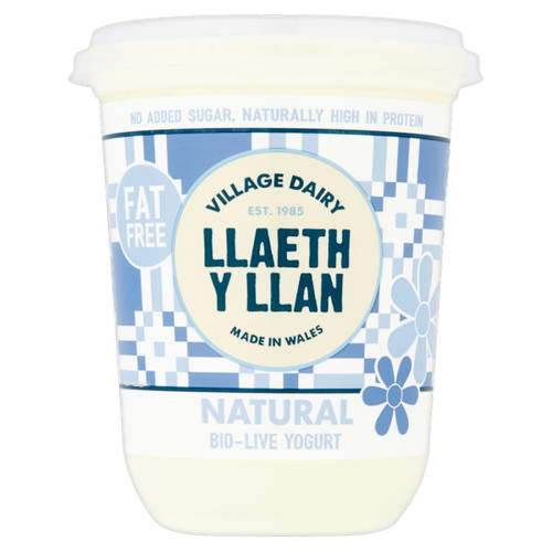 Llaeth Y Llan Natural Fat Free Yogurt 450g