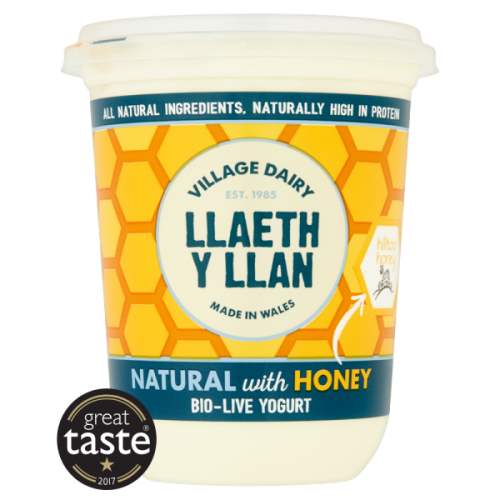 Llaeth Y Llan Natural Honey 450g