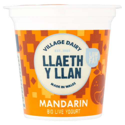 Llaeth Y Llan Mandarin Yogurt 125g