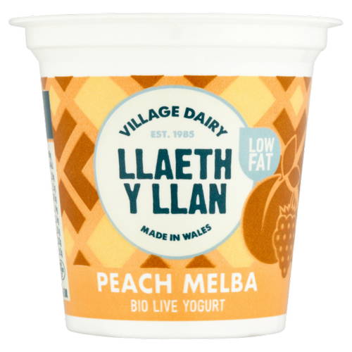 Llaeth Y Llan Peach Yogurt 125g